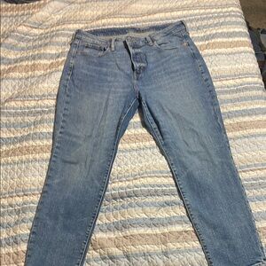 Old Navy Women's Light Blue high rise straight Jeans